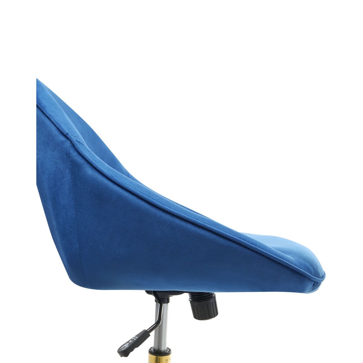 Krzesło obrotowe BARDSDALE Welur Granatowy