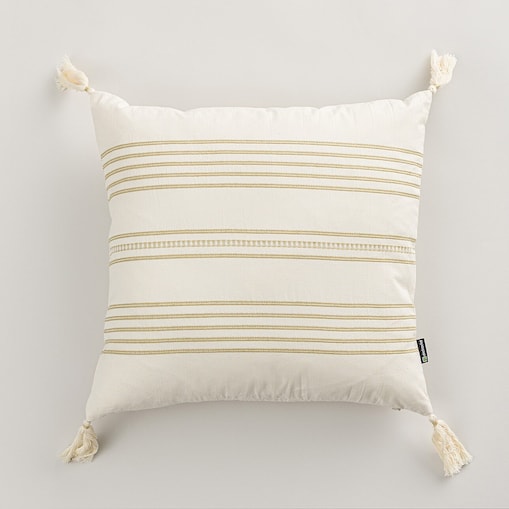 Poszewka na poduszkę Linea Sand Tassel 45x45 cm, 45x45
