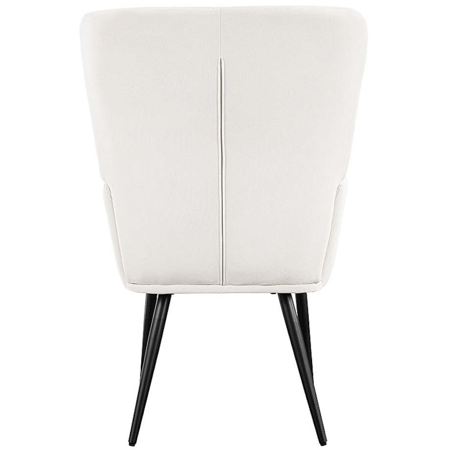 Foteldo salonu wypoczynkowy uszak beżowy welurowy wygodny tapicerowany