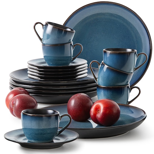 BALI Zestaw kawowy espresso 6 os. (18 el.)