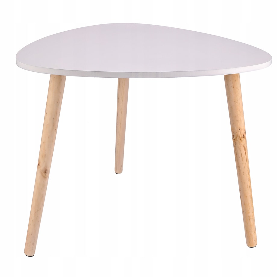 STOLIK kawowy BIAŁY mały ława stół ZESTAW salon