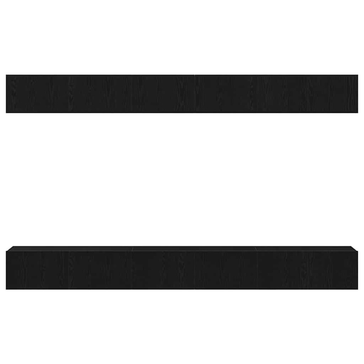 vidaXL Zestaw szafek RTV 6 pcs Czarny dąb 100 x 30 x 30 cm