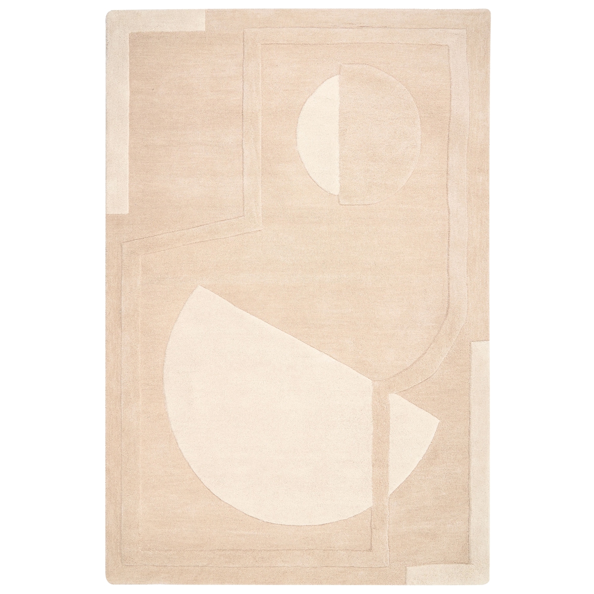 Dywan GAYA Beżowy 200 x 300 cm Wełna