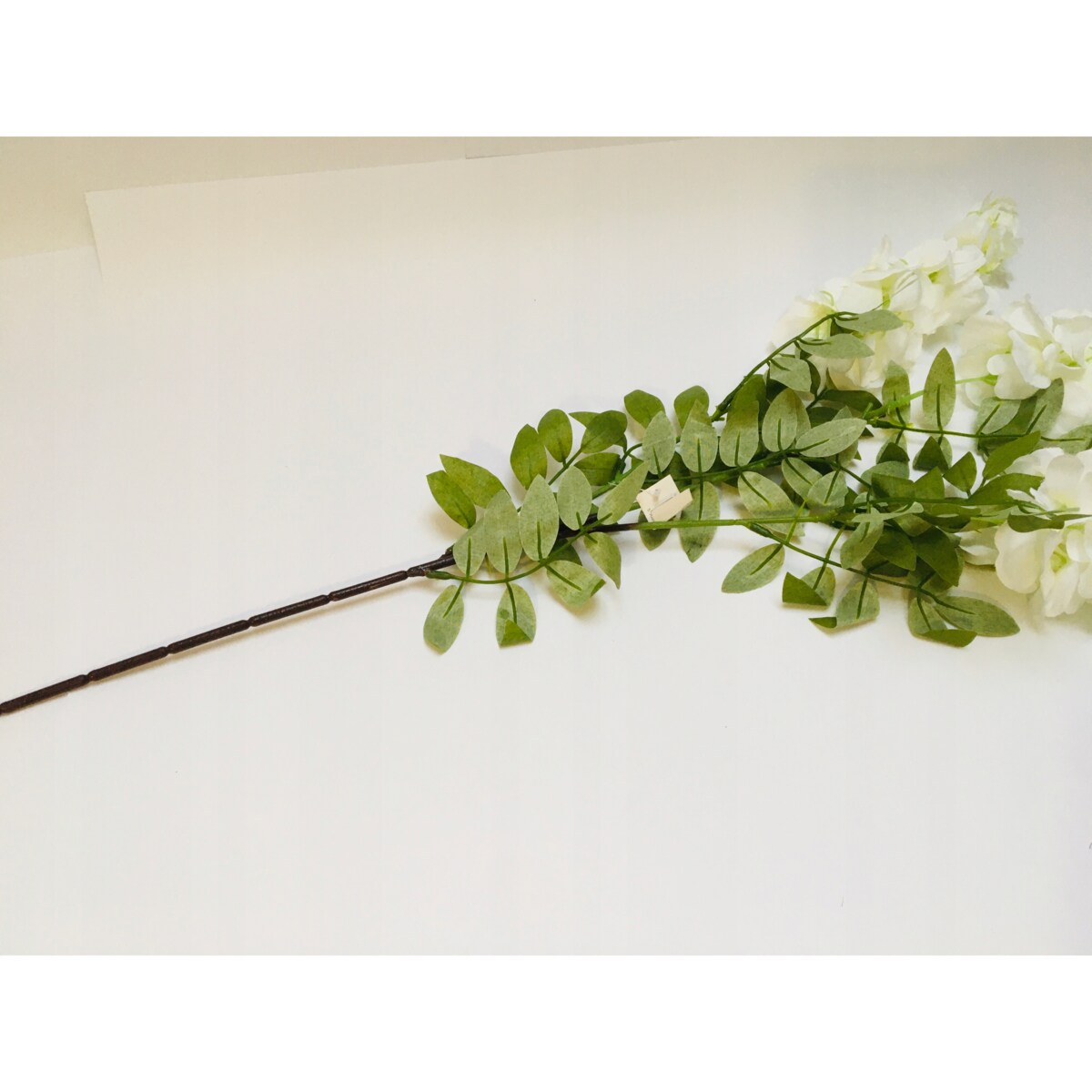 BIAŁA WISTERIA ZWISAJĄCA DUŻA XXL sztuczna kwiat na dekoracje ślub komunia