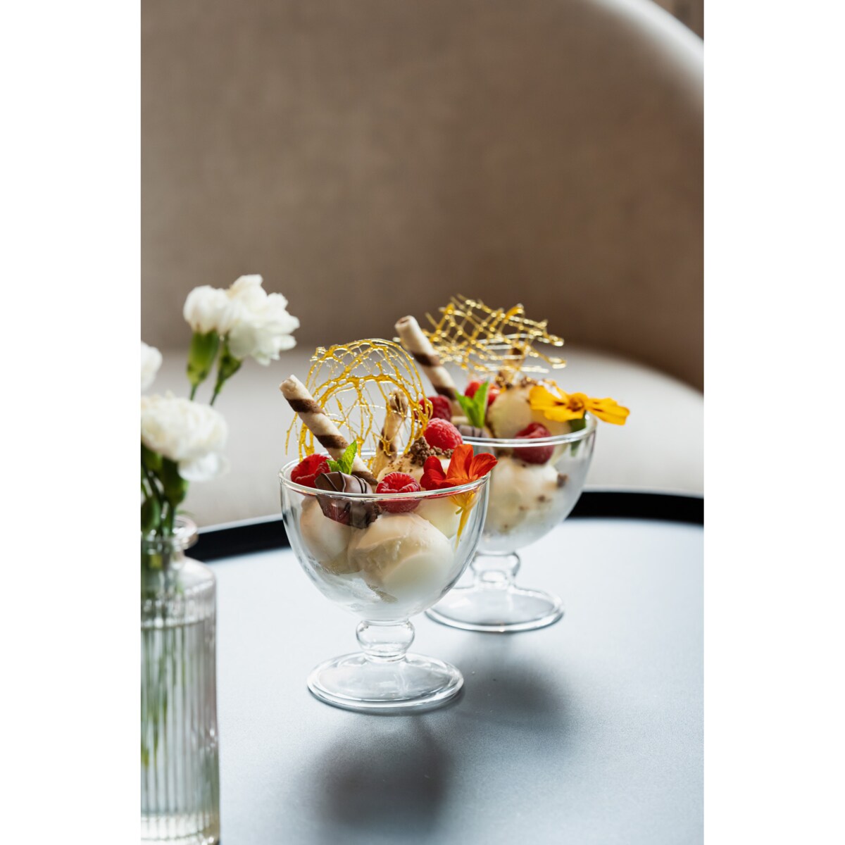 2 pucharki do deserów z podwójną ścianką 250 ml Amo 8999