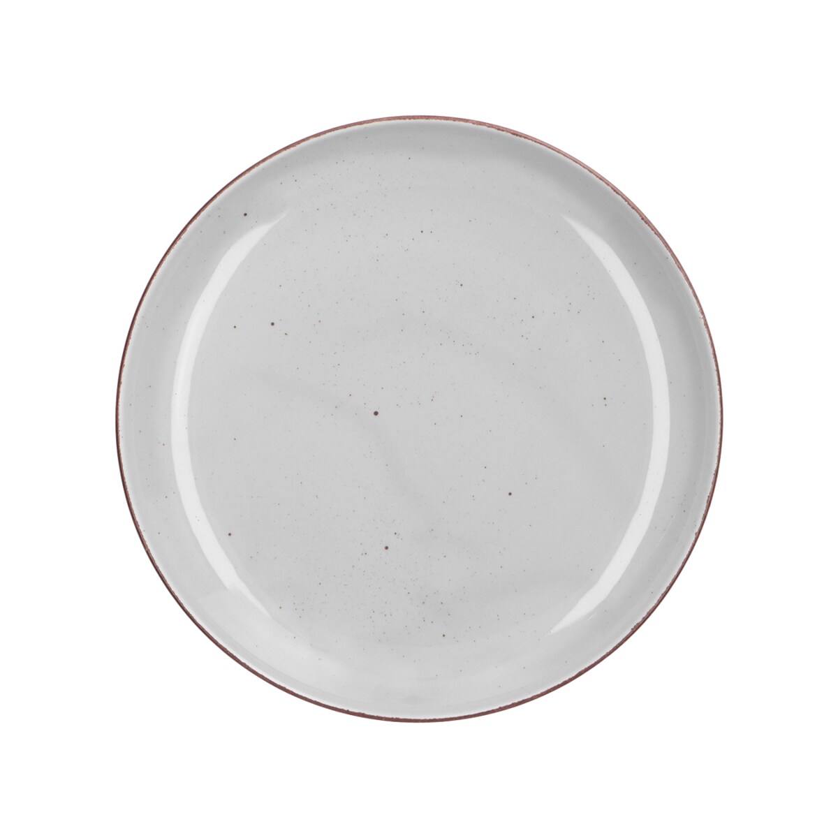 Zestaw talerzy dla 6 osób 18 el. City szary jasny CT11