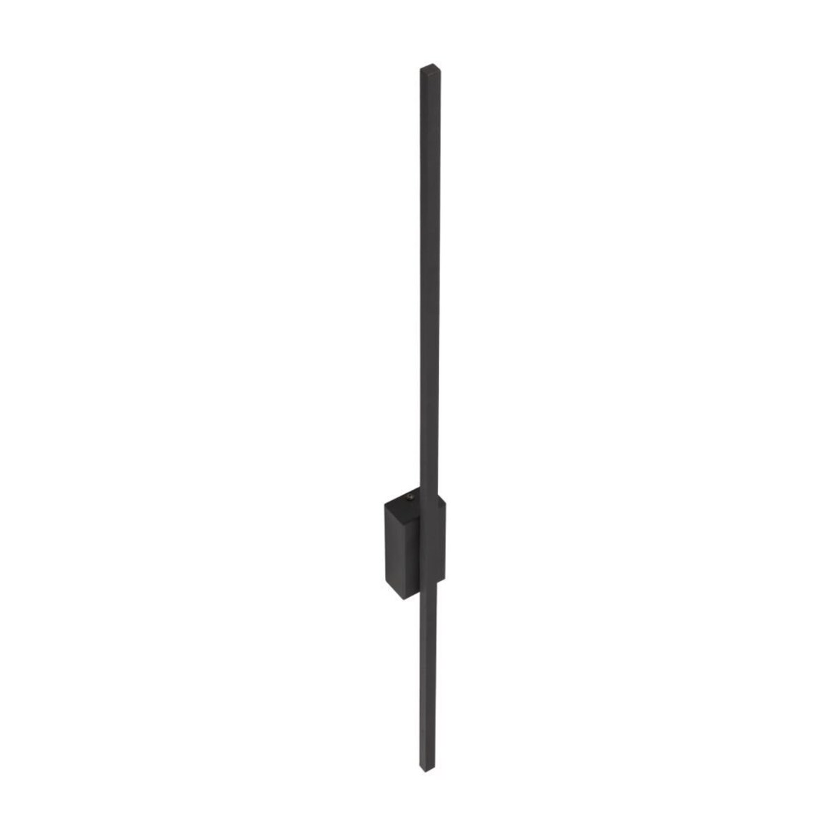 Lampa ścienna LED 21W TK Lighting FLASH BLACK czarna 108 cm 2524 lm 3000K nowoczesny kinkiet do salonu i sypialni