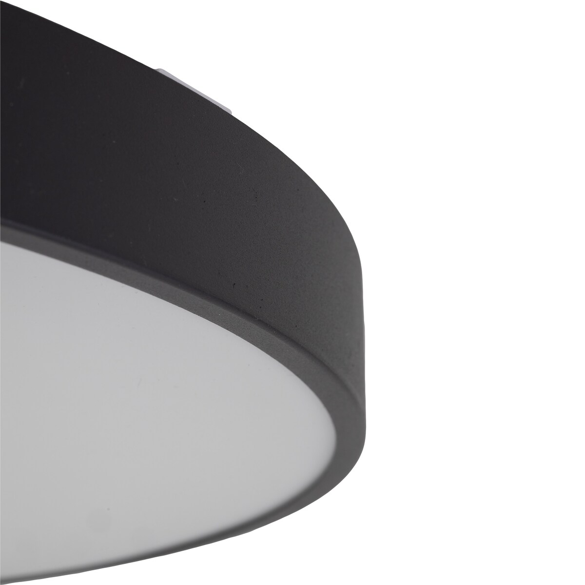 Lampa Sufitowa Łazienkowa Tk Lighting Velis Czarny Plafon Led 60W Ip54 Zmienna Barwa, Ściemniany