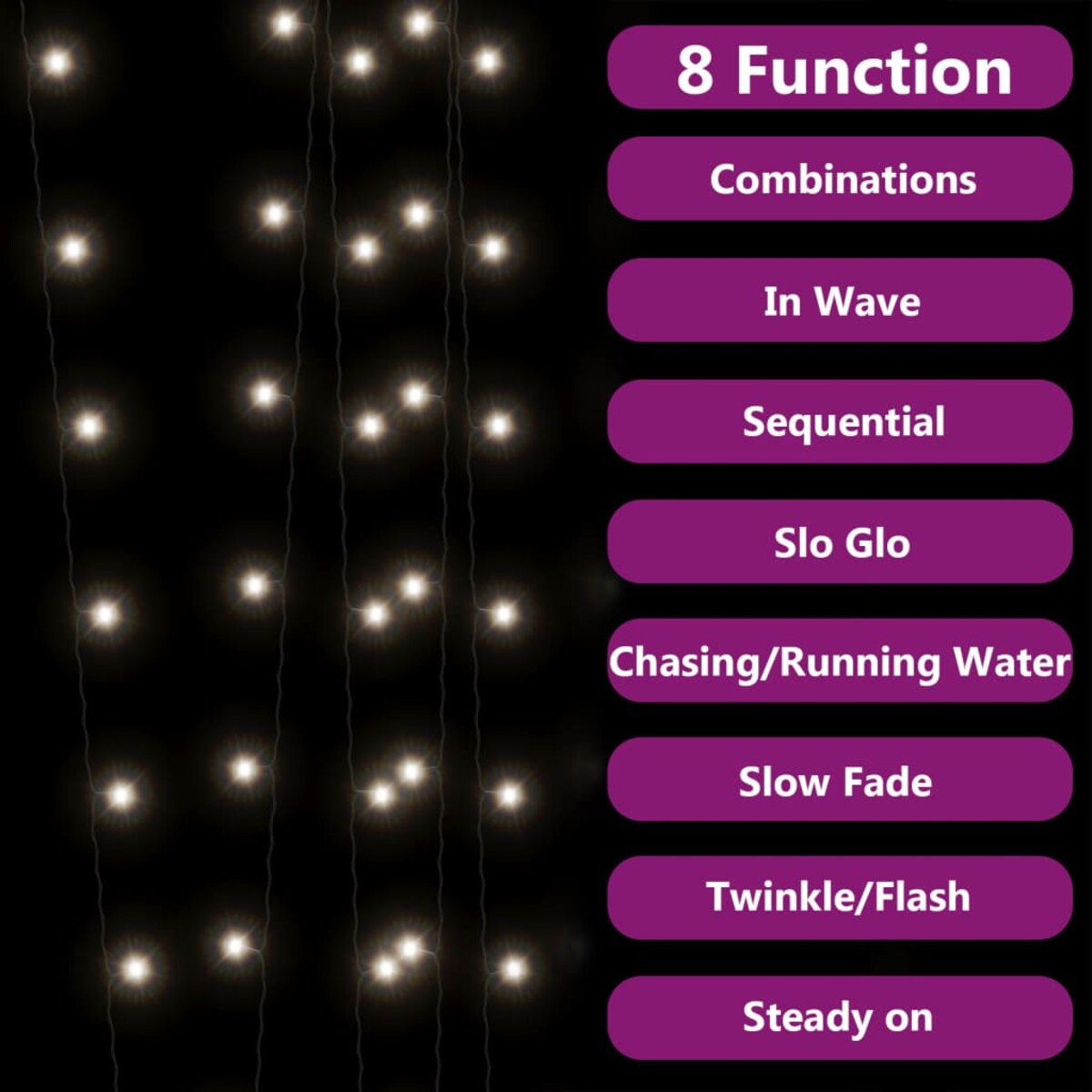 vidaXL Solarne lampki dekoracyjne, 2 szt., 2x200 LED, zimne białe