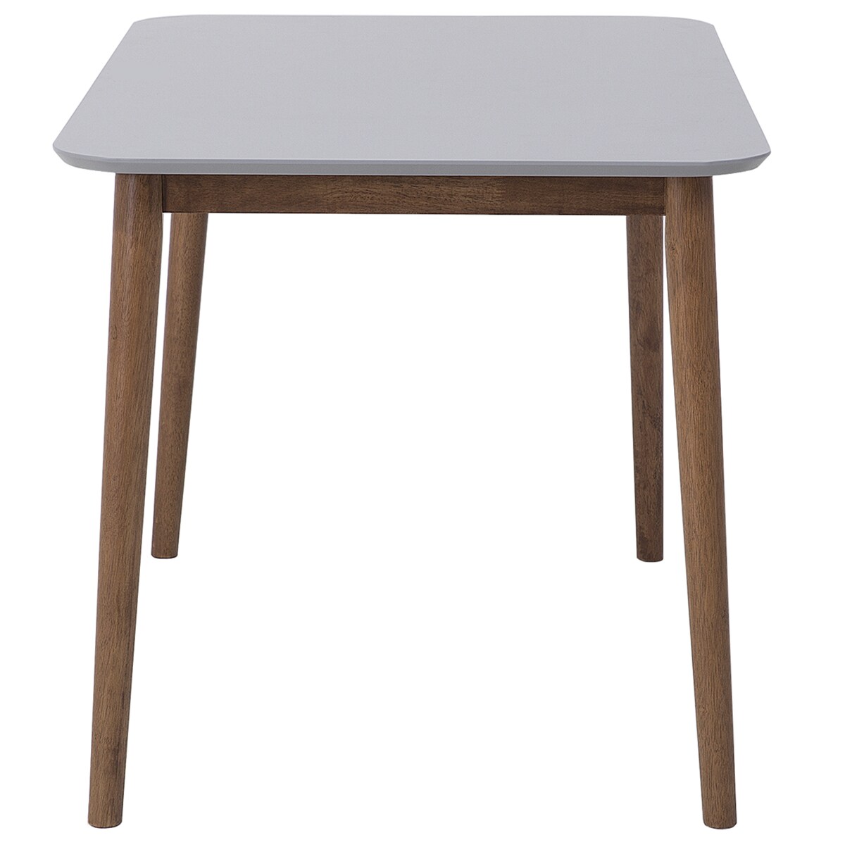 Stół do jadalni MODESTO Szary 120 cm 80 cm Drewno