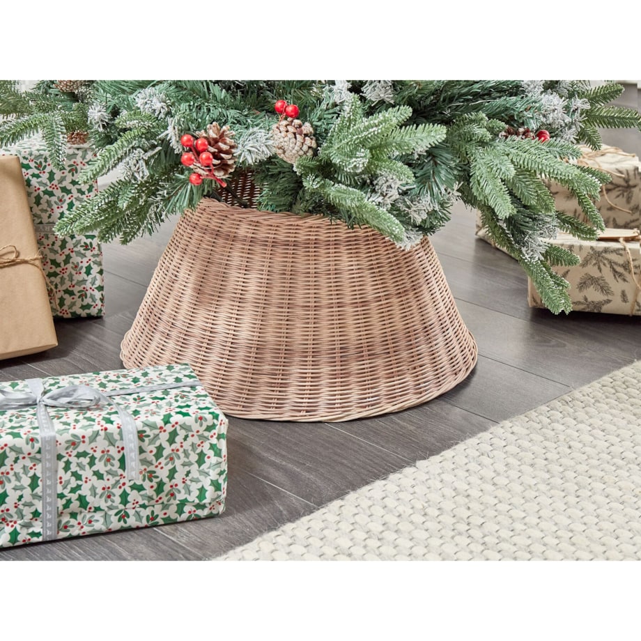 Osłonka pod choinkę Rattan cm Naturalny CHANT