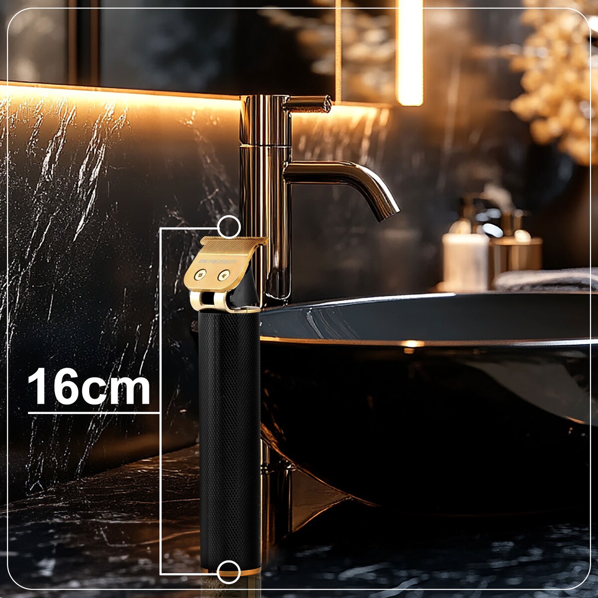 Maszynka do strzyżenia włosów brody Berdsen BD-260 czarna