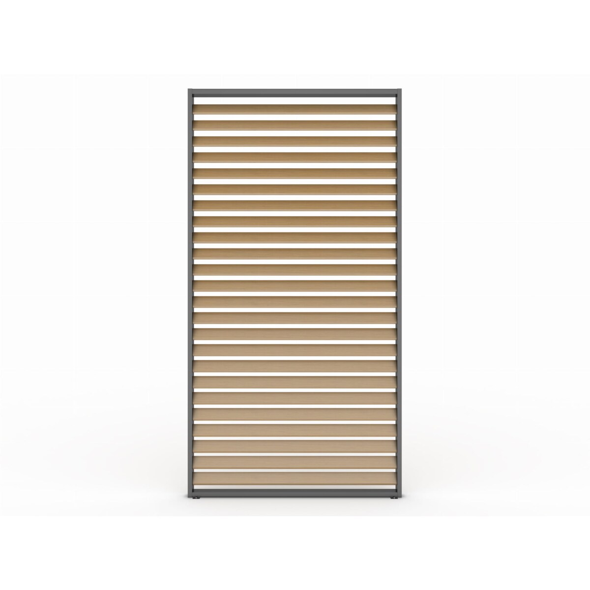 Panel boczny żaluzjowy do pergoli aluminiowy 3m