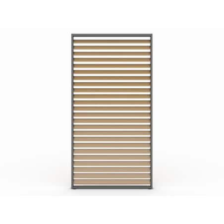 Panel boczny żaluzjowy do pergoli aluminiowy 3m