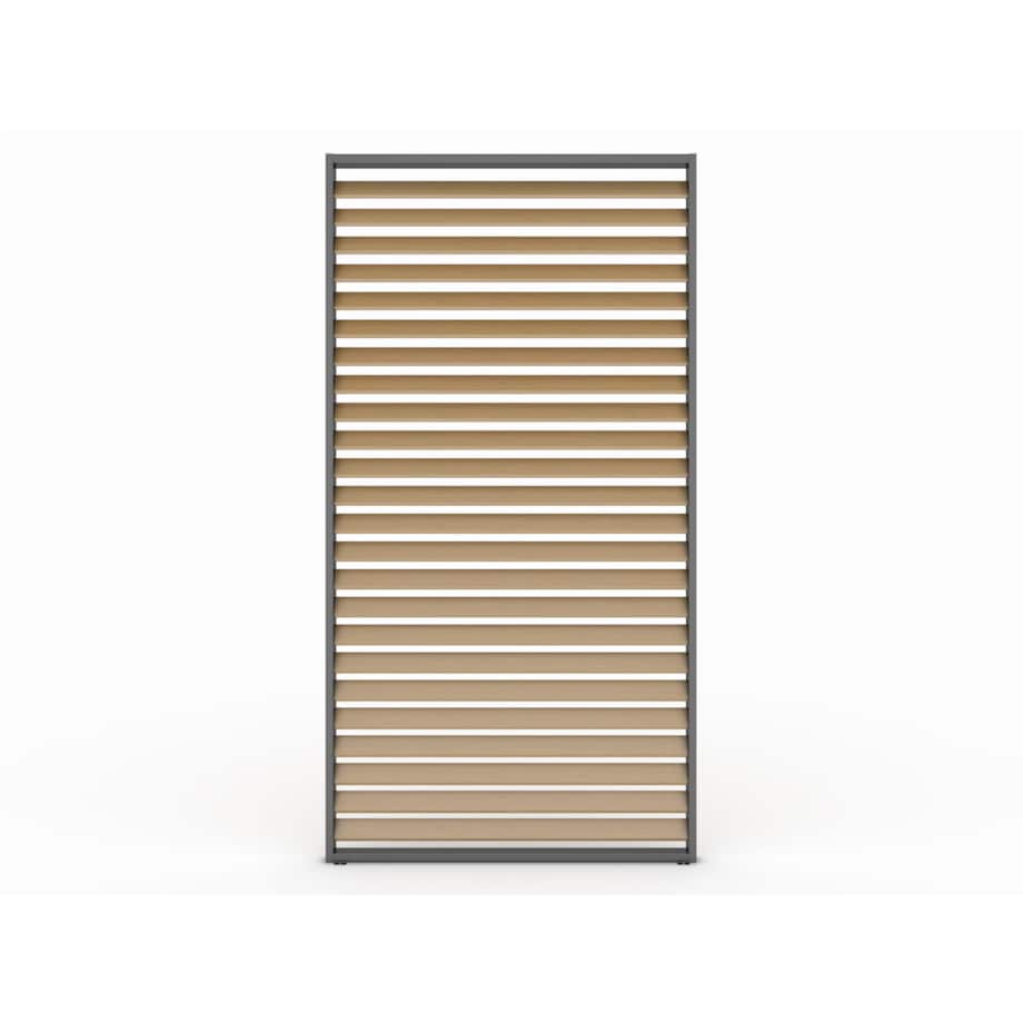 Panel boczny żaluzjowy do pergoli aluminiowy 3m