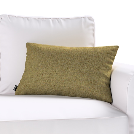 Poszewka Kinga na poduszkę prostokątną 60x40 oliwkowy melanż