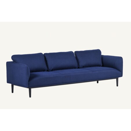 Sofa Zorza 3-osobowa w tkaninie Contention Ink