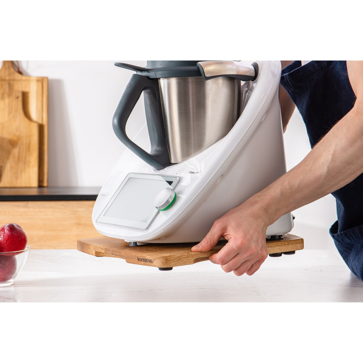 KONSIMO COQUERE Talerz Thermomix, dąb olejowany