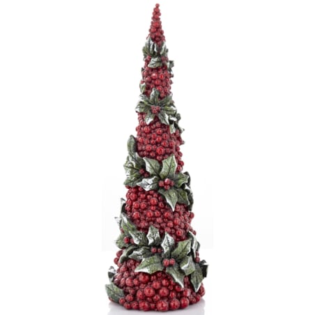 Figurka choinka 38,5x13,5x13,5 cm RIBES