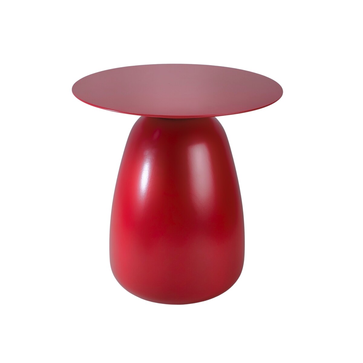 Stolik drewniany różne kolory Baobab 34, kolor bordowy