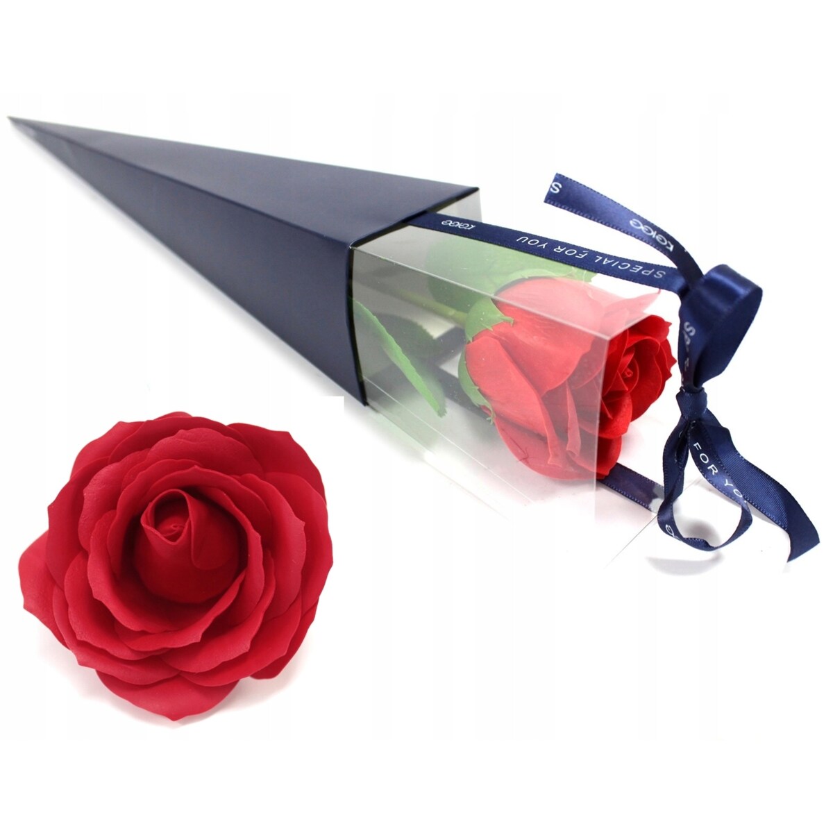 RÓŻA MYDLANA 40cm DZIEŃ nauczyciela kobiet prezent