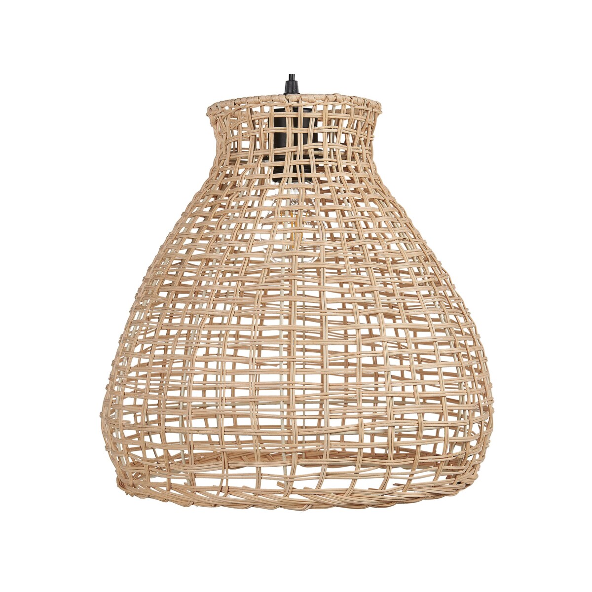 Lampa wisząca rattanowa naturalna SAKENI