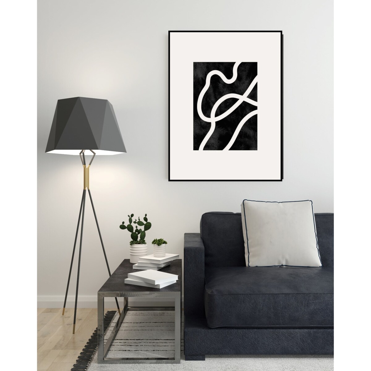 Poster Story, Plakat, Obraz - Abstrakcyjna Linia, wymiary 42 x 60 cm