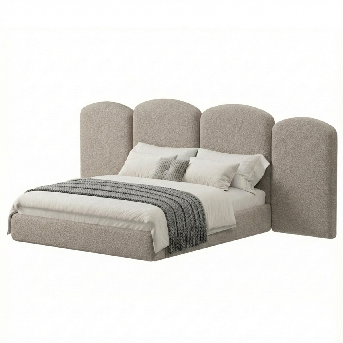 Łóżko Tapicerowane Ravello 120X200 Stelaż Pojemnik Na Pościel Abriamo 03