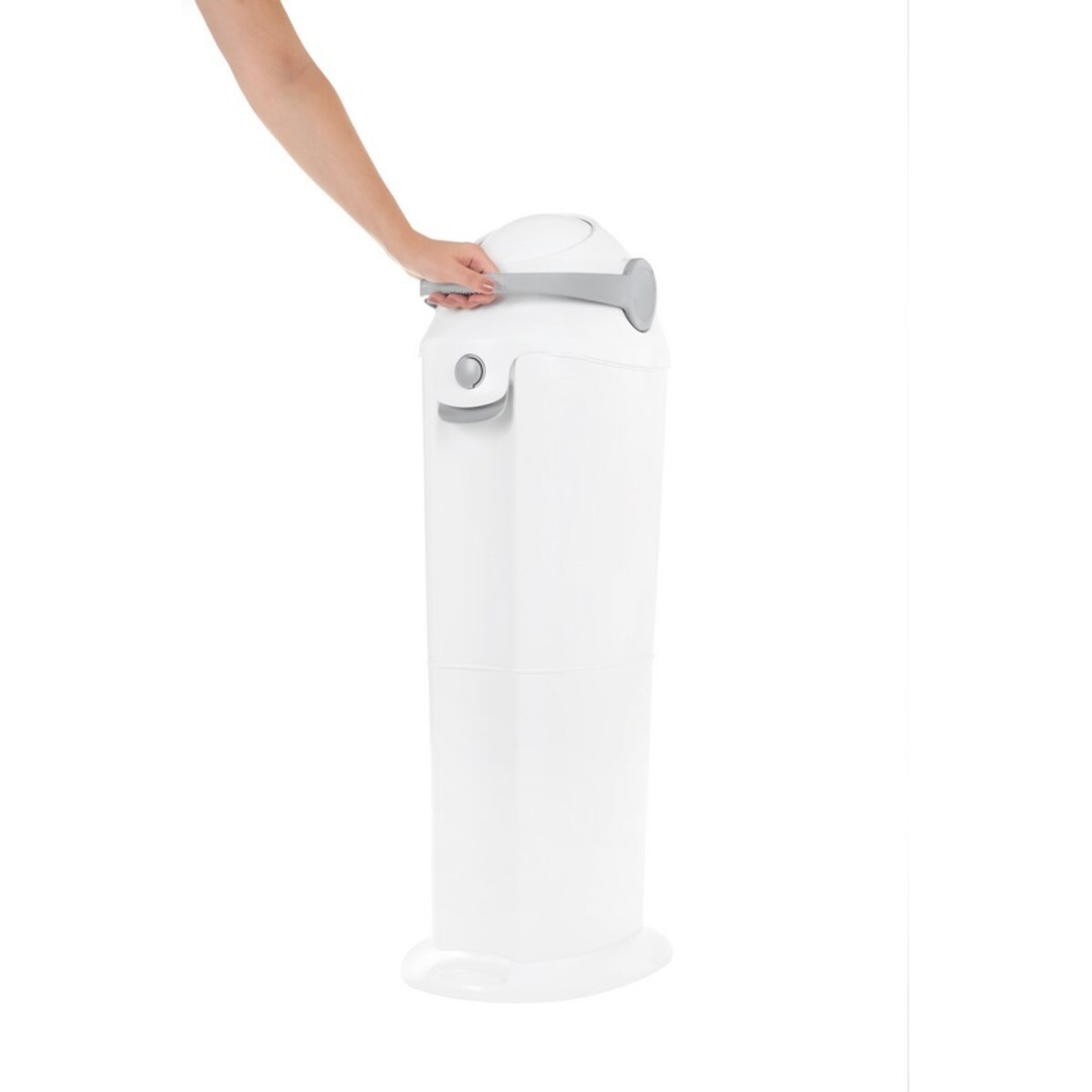 Kosz na zużyte pieluchy Magic Professional - biały /duży (na 70 pieluch)