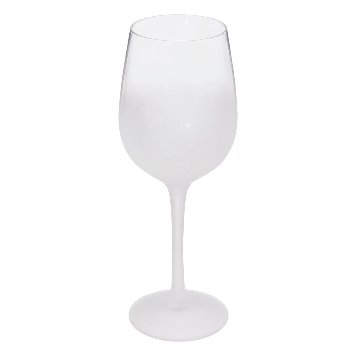 Komplet 6 kieliszków do wina z efektem mrożenia Frosted 380 ml