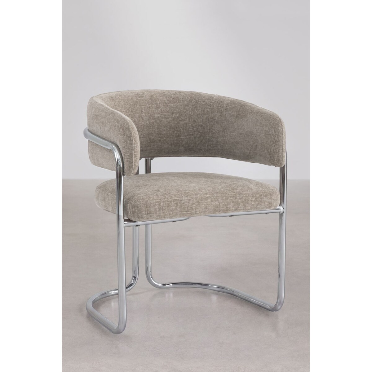 Kwietnik metalowy loftowy z 2 osłonkami 56,5/34,5x25,5/20x25,5/20 cm NARDO-3 beżowy