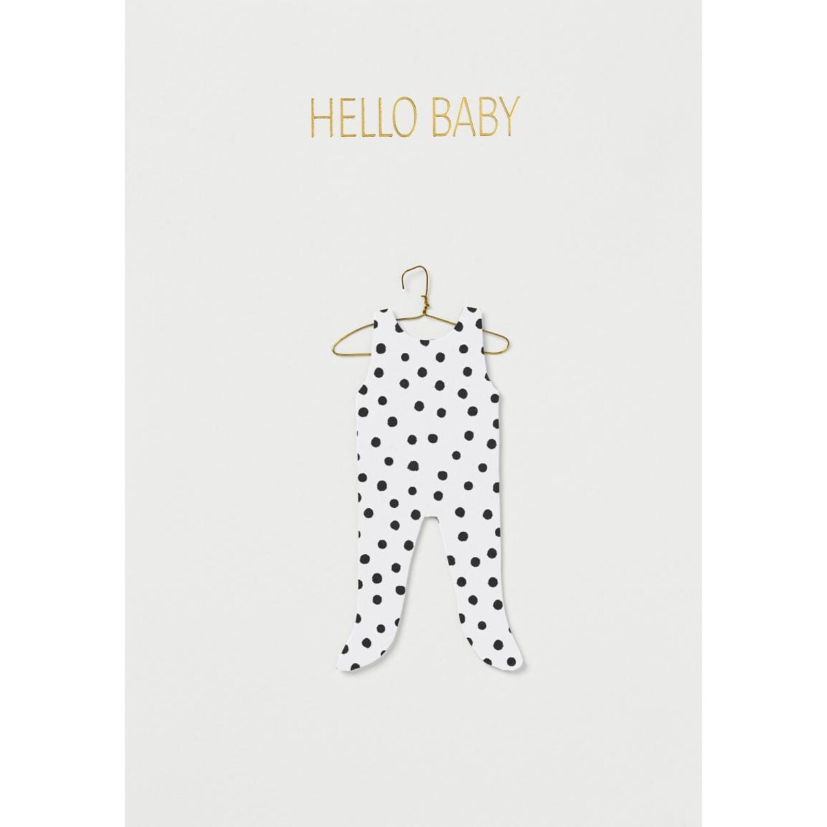 Kartka Hello Baby Cloth, papier home&you