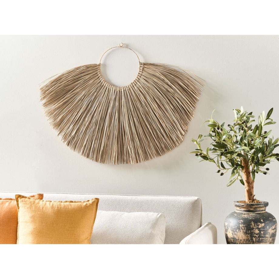 Dekoracja ścienna z hiacyntu wodnego jasna HATINH