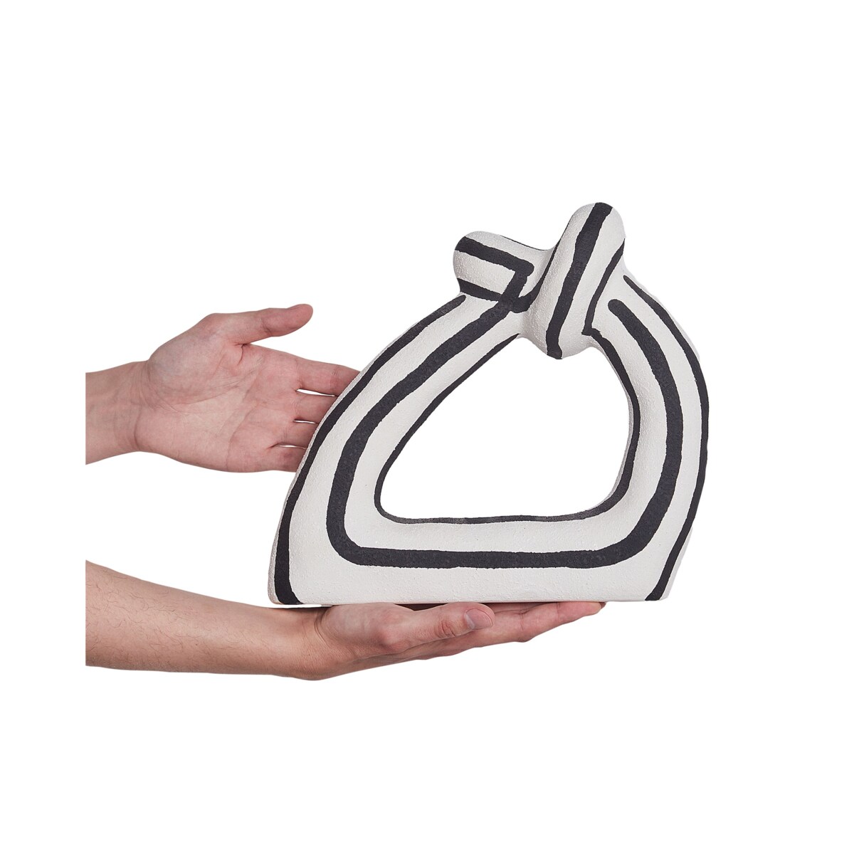 Figurka dekoracyjna Kamionka Czarno-biały ZANDER