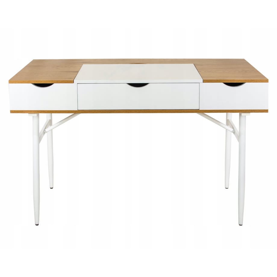 BIURKO ELEGANCKIE do gabinetu biura SZUFLADA NOWOCZESNE DUŻE komputerowe