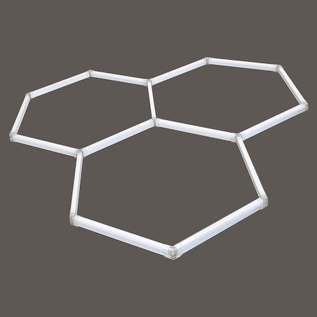 Plafon Light Prestige Geometric biały LED 4000K 1 szt.