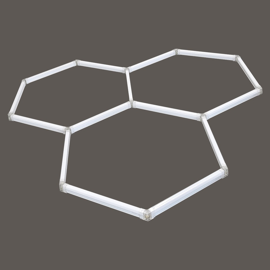 Plafon Light Prestige Geometric biały LED 4000K 1 szt.