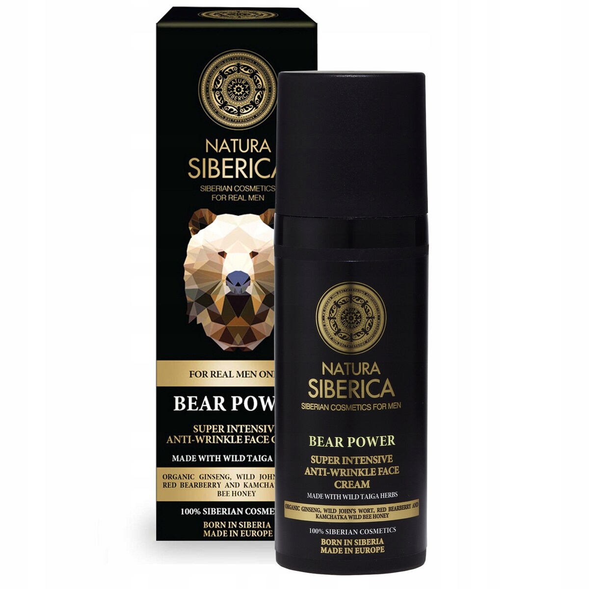 Natura Siberica Men PRZECIWZMARSZCZKOWY krem do twarzy dla mężczyzn 50 ml