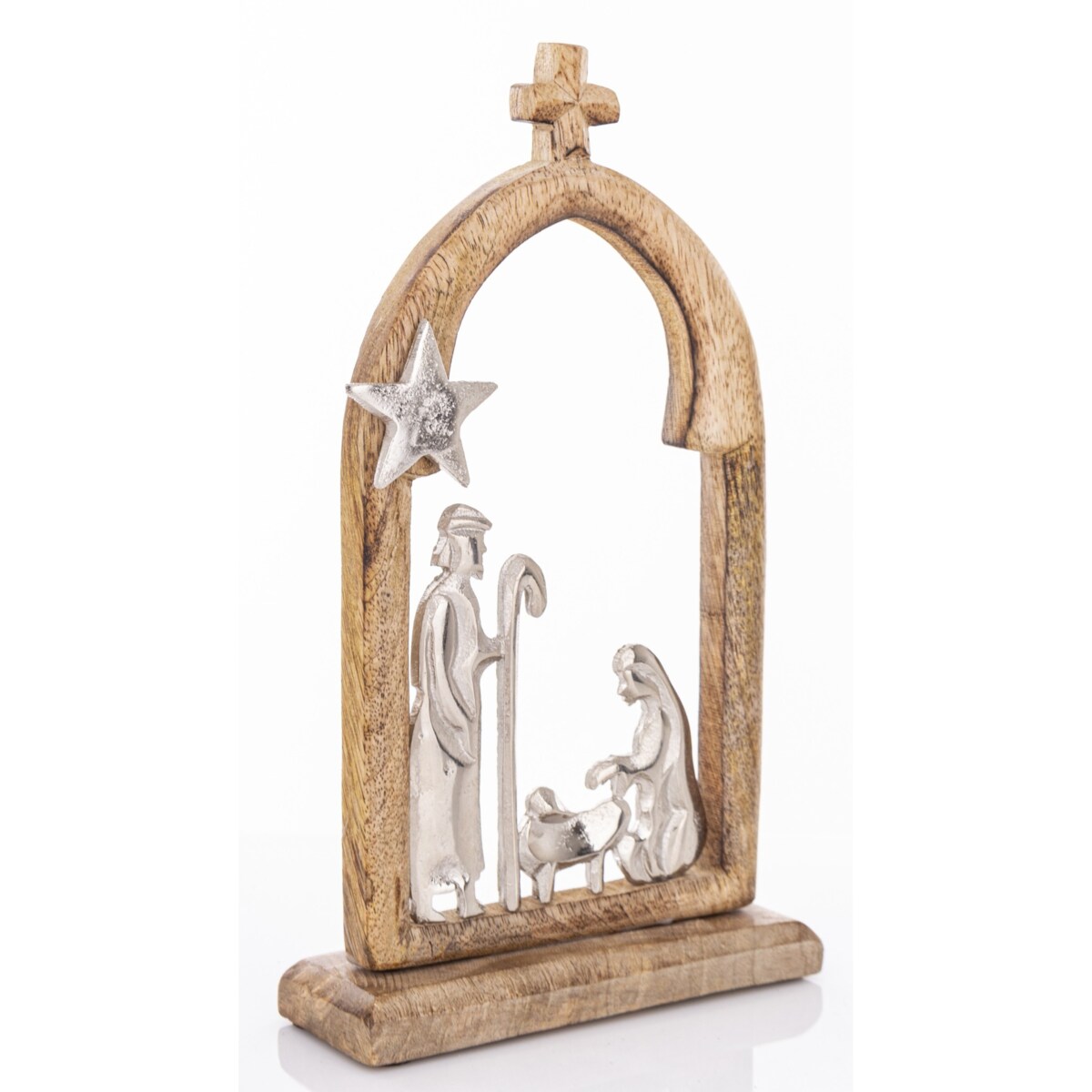 Dekoracja świąteczna 27x15x5 cm SZOPKA BOŻONARODZENIOWA-2 small