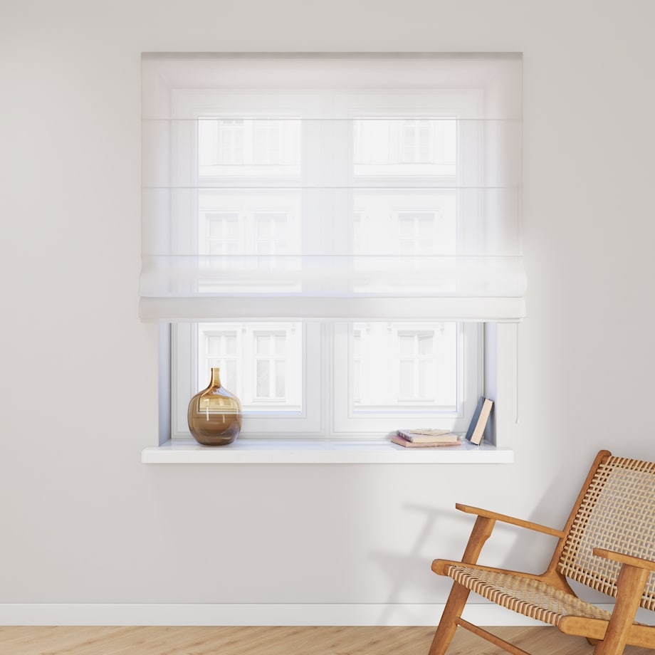 Roleta woalowa Siena 160x170 biały natural look