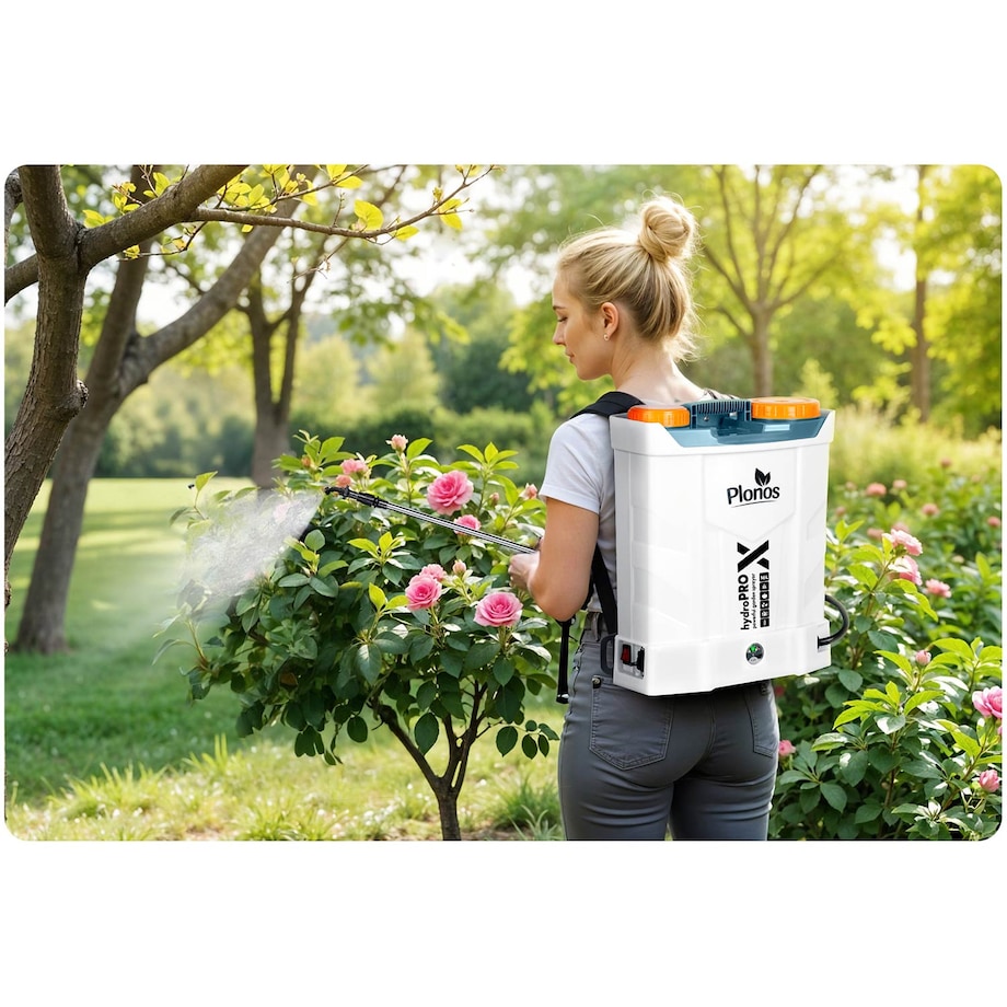Opryskiwacz akumulatorowy Plonos PL-602 plecakowy elektryczny 16L 460200