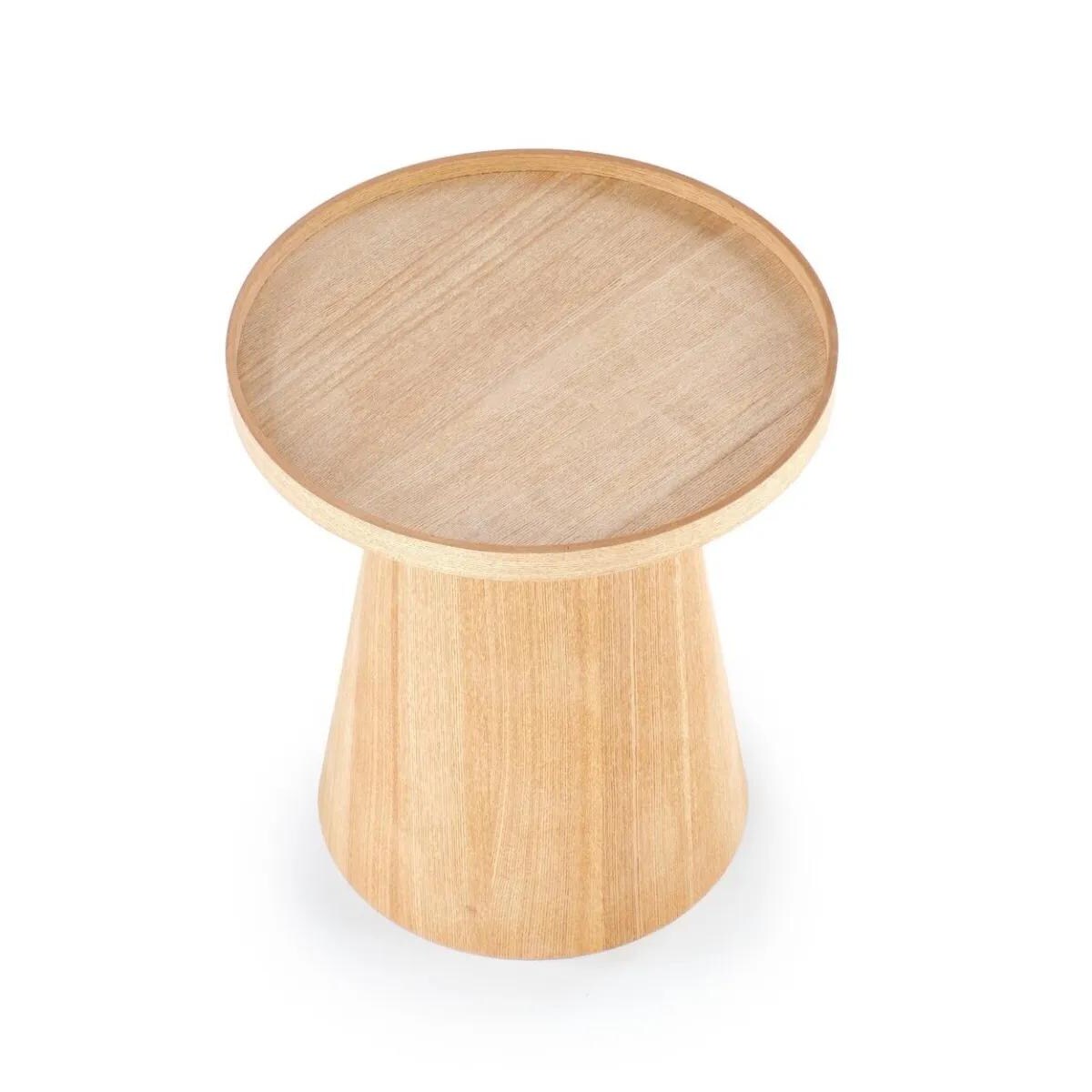 Stolik kawowy EDITTA 45x45 dąb naturalny