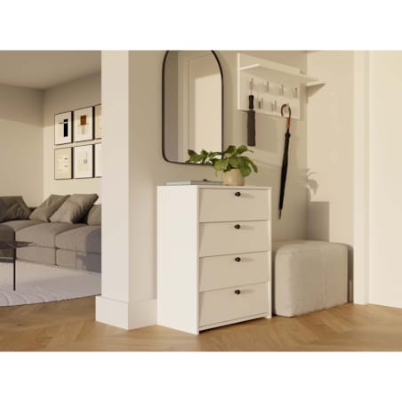 Szafka na obuwie LOKA BIAŁA