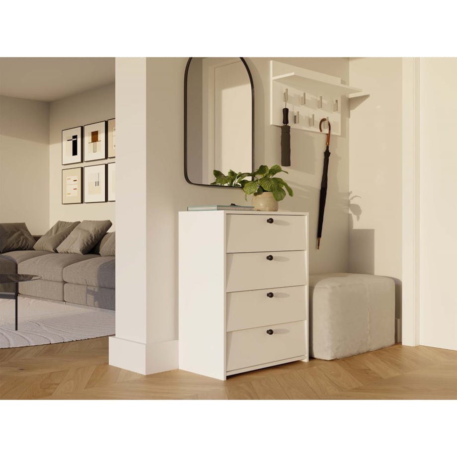 Szafka na obuwie LOKA BIAŁA