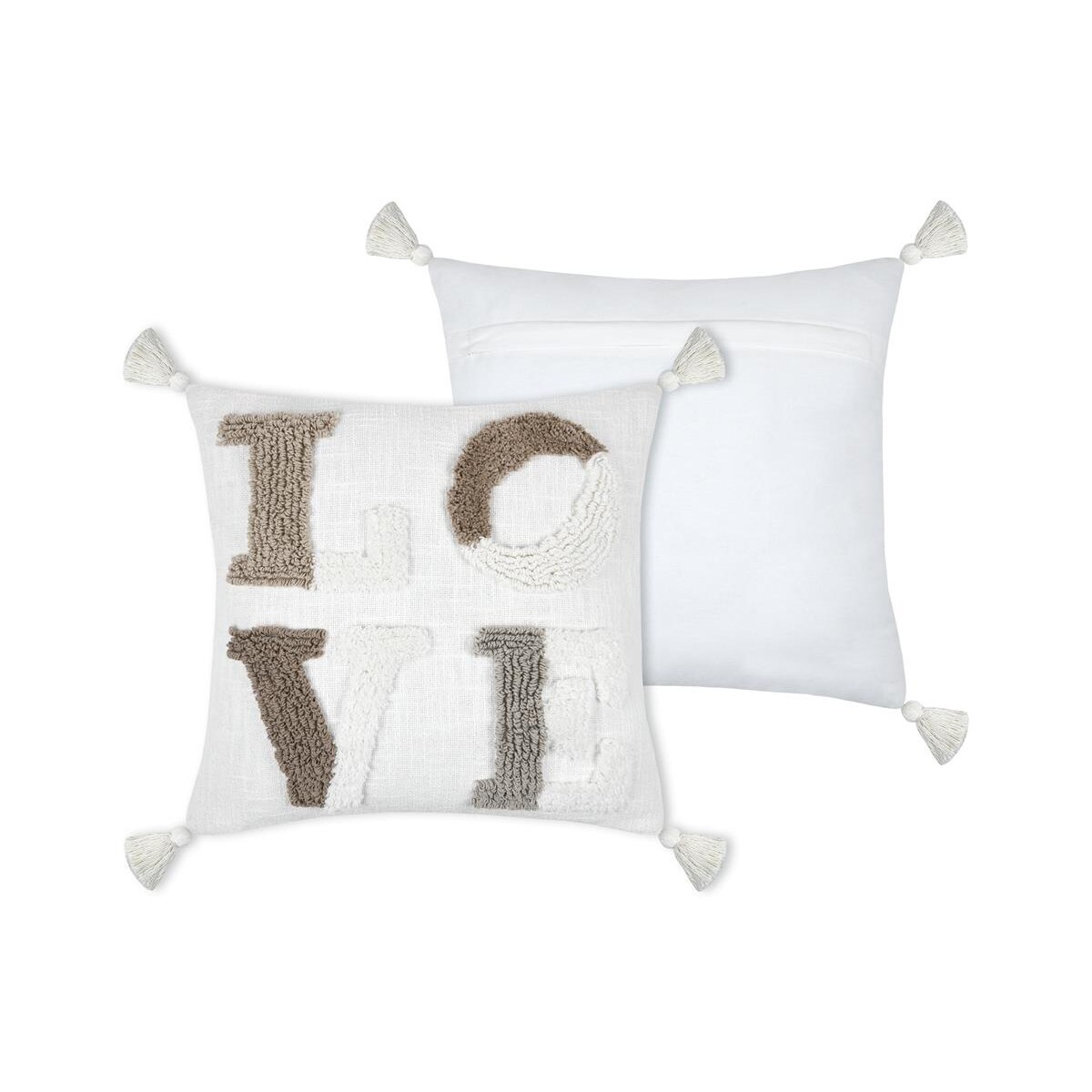 Poduszka dekoracyjna ze ściaganą poszewką, JOANNY, 45 x 45 cm