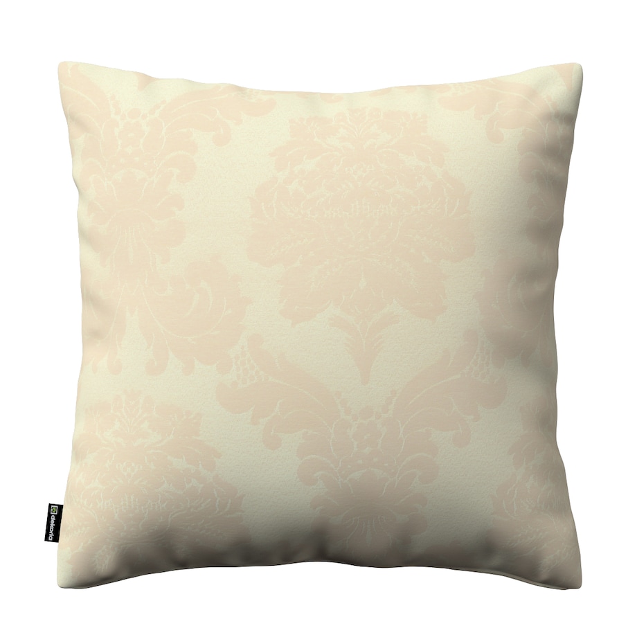 Poszewka Kinga na poduszkę 60x60 liście akantu na tle ecru
