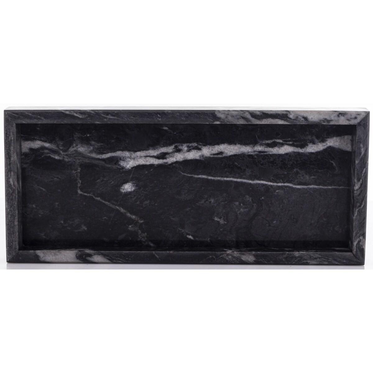 Taca dekoracyjna 30x13x3 cm MARMARILO ciemnoszara small