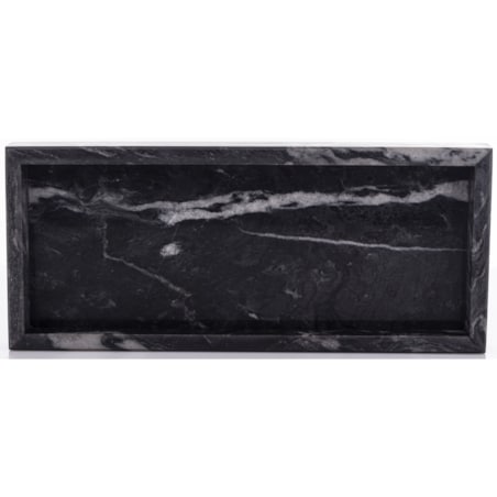 Taca dekoracyjna 30x13x3 cm MARMARILO ciemnoszara small