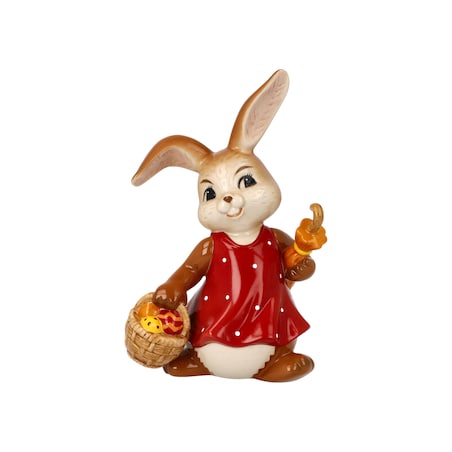 Goebel Zajączek porcelanowy – Dziewczynka 15 cm - W drodze do Ciebie