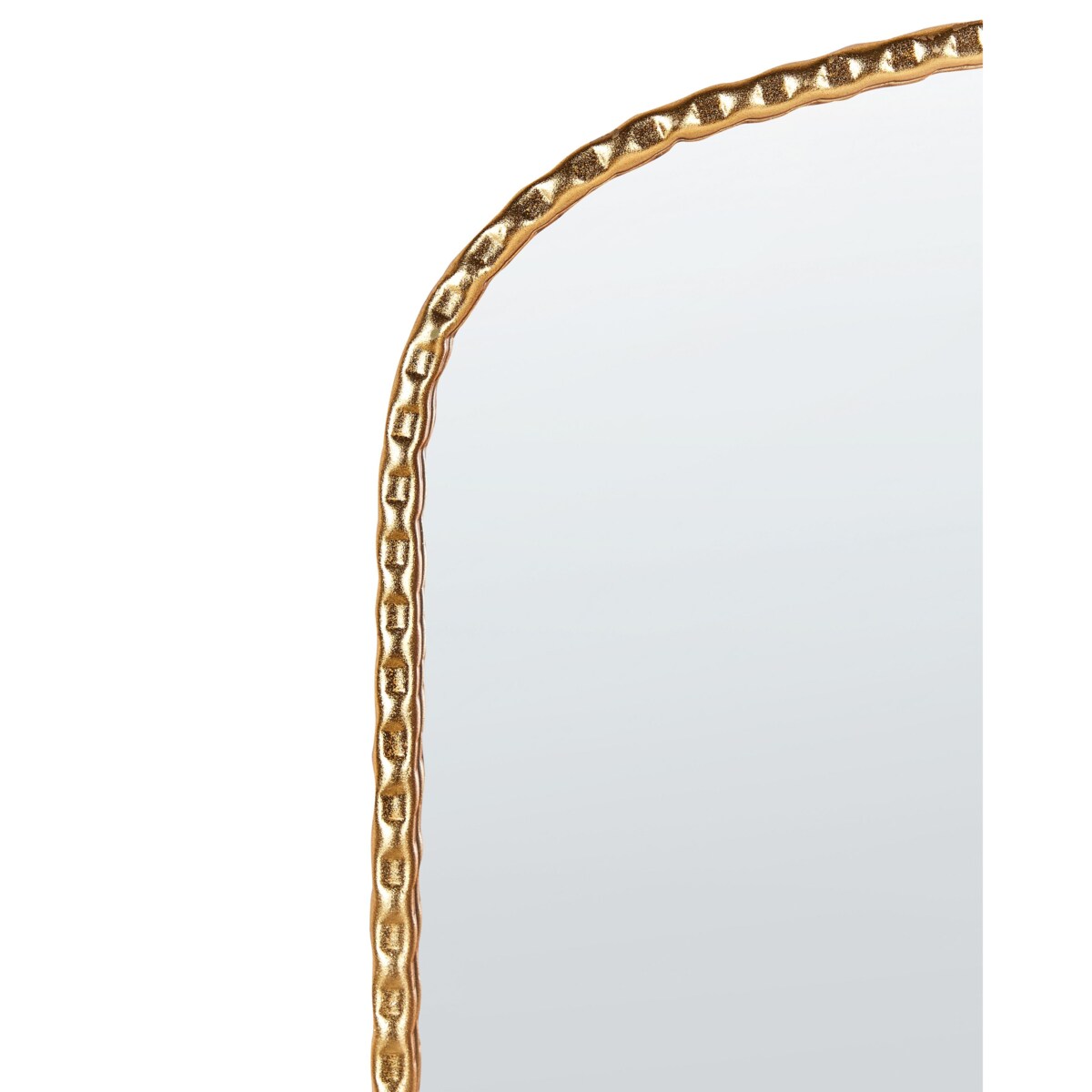 Lustro ścienne LIVRY 71 cm 71 cm Metal Złoty